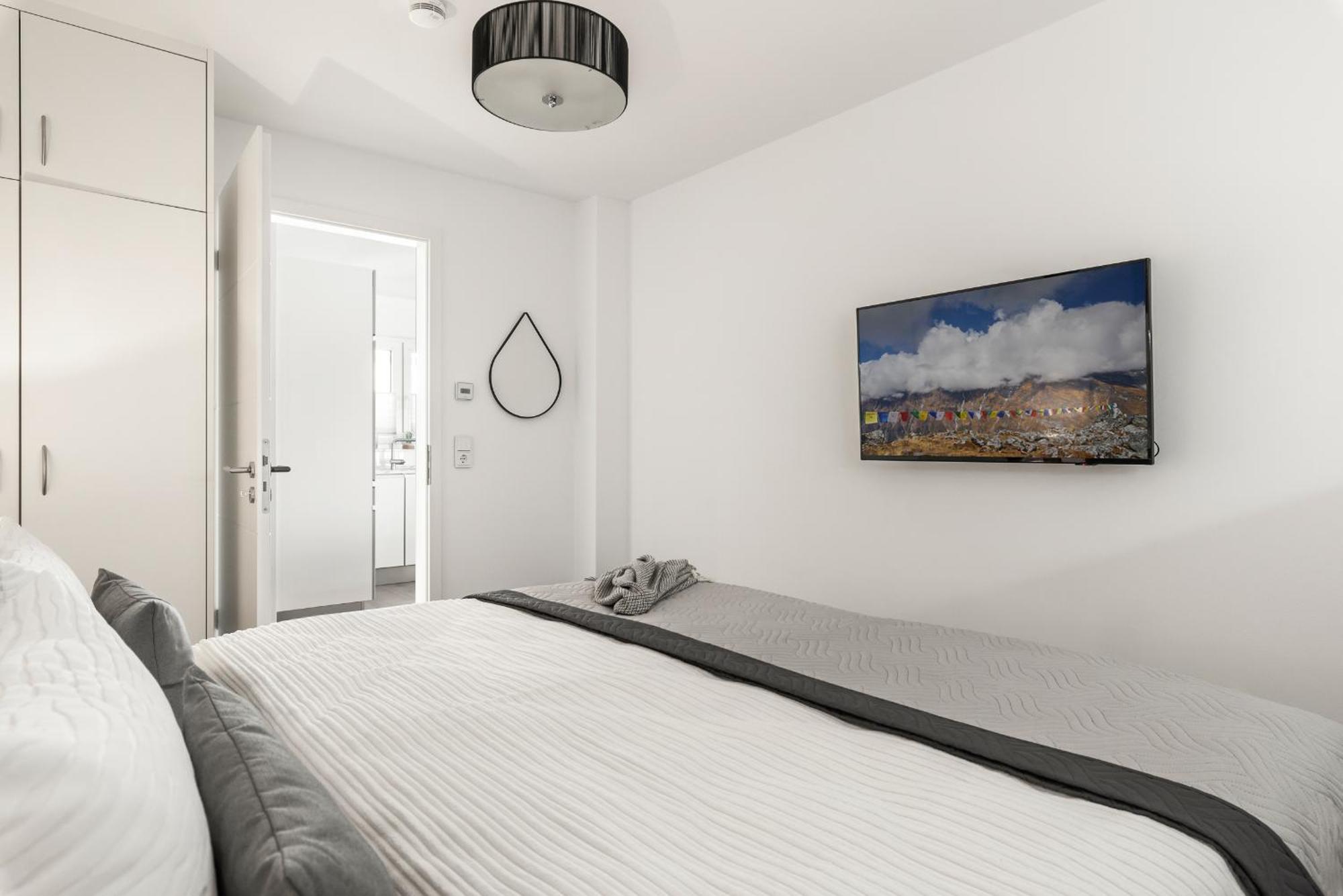 Horizont- direkt am Wasser, Hafenblick, Fahrstuhl, Sauna, ueberdachter Balkon Olpenitz Exterior foto
